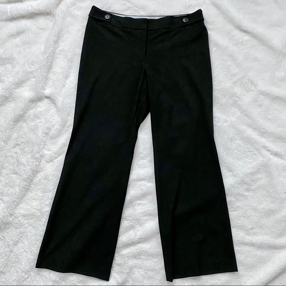 LOFT Julie Fit Black Dress Pants Size 8 Petite